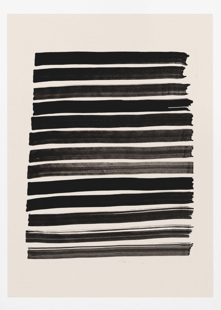 Stripes_Beige | Poster