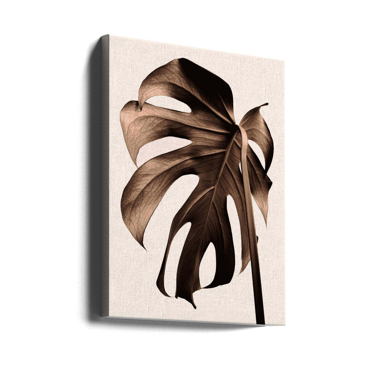 Monstera Goud | Canvasprints