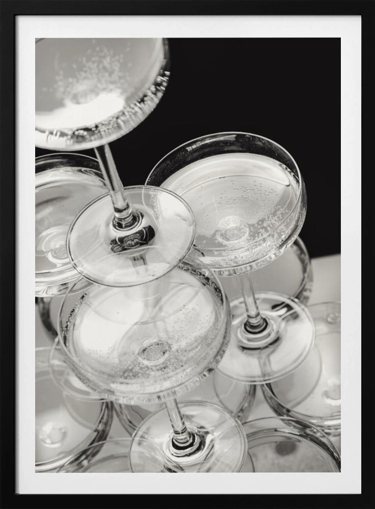 Champagne tower_5 | Poster