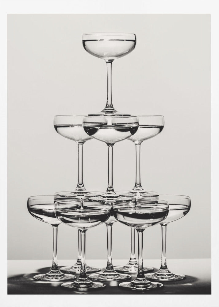 Champagne tower_6 | Poster