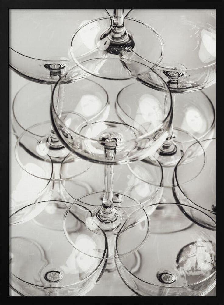 Champagne tower_7 | Poster
