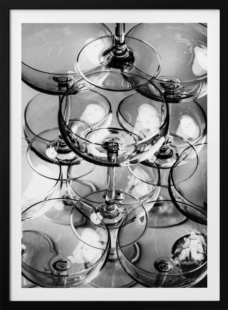 Champagne tower_8 | Poster