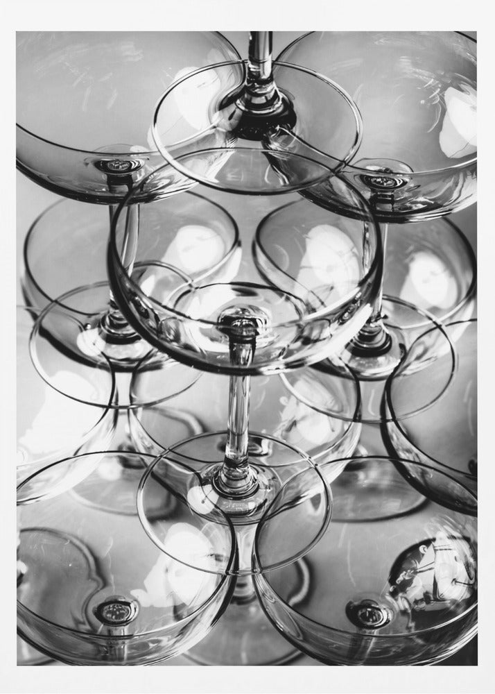 Champagne tower_8 | Poster