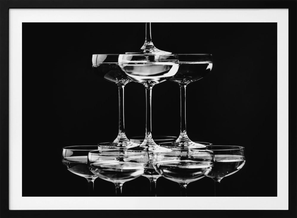 Champagne tower_10 | Poster