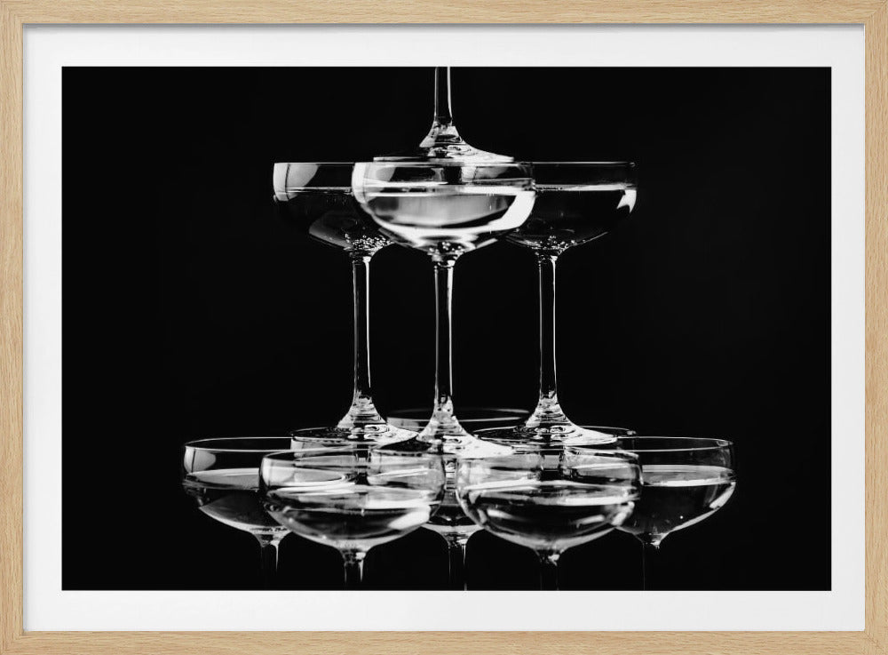 Champagne tower_10 | Poster