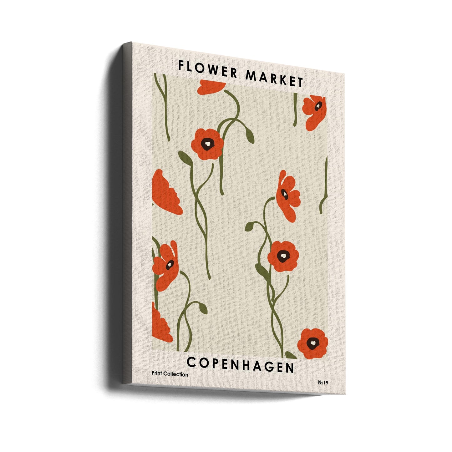 Blomstermarknaden i Köpenhamn | Canvas