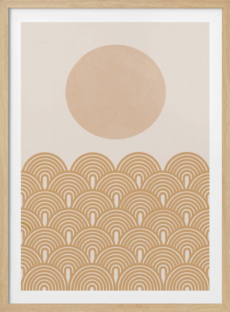 Retro Sommer | Poster - Kunstdruck