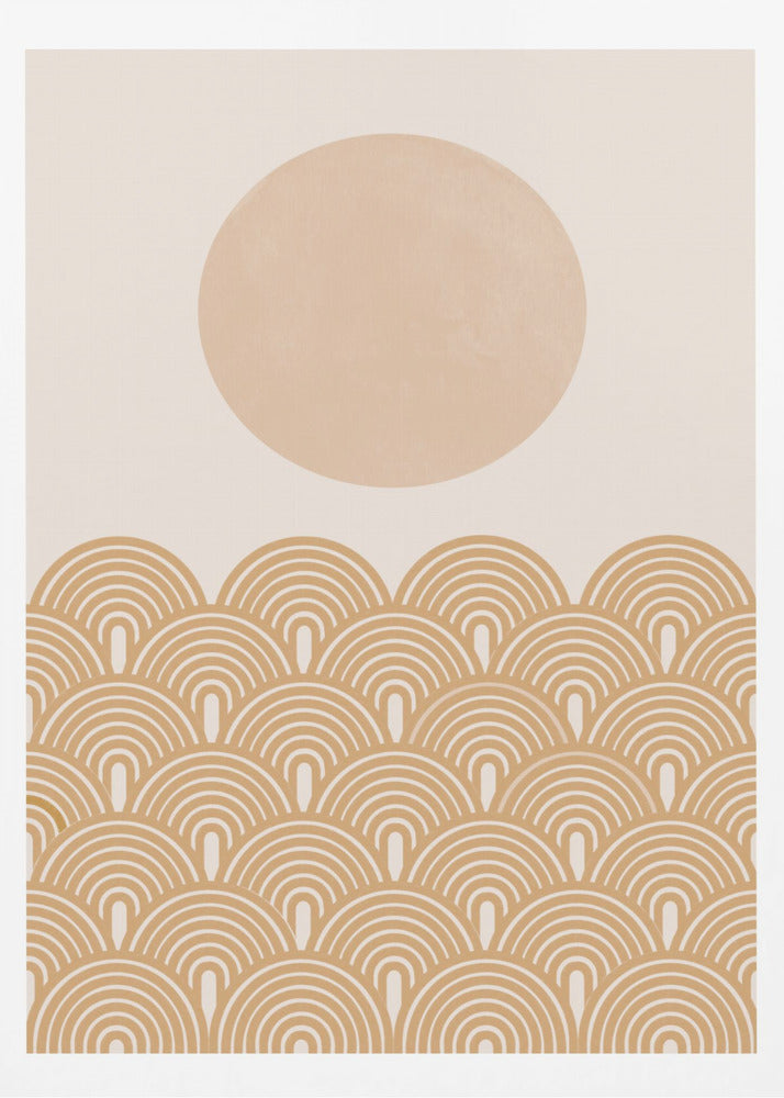 Retro Sommer | Poster - Kunstdruck