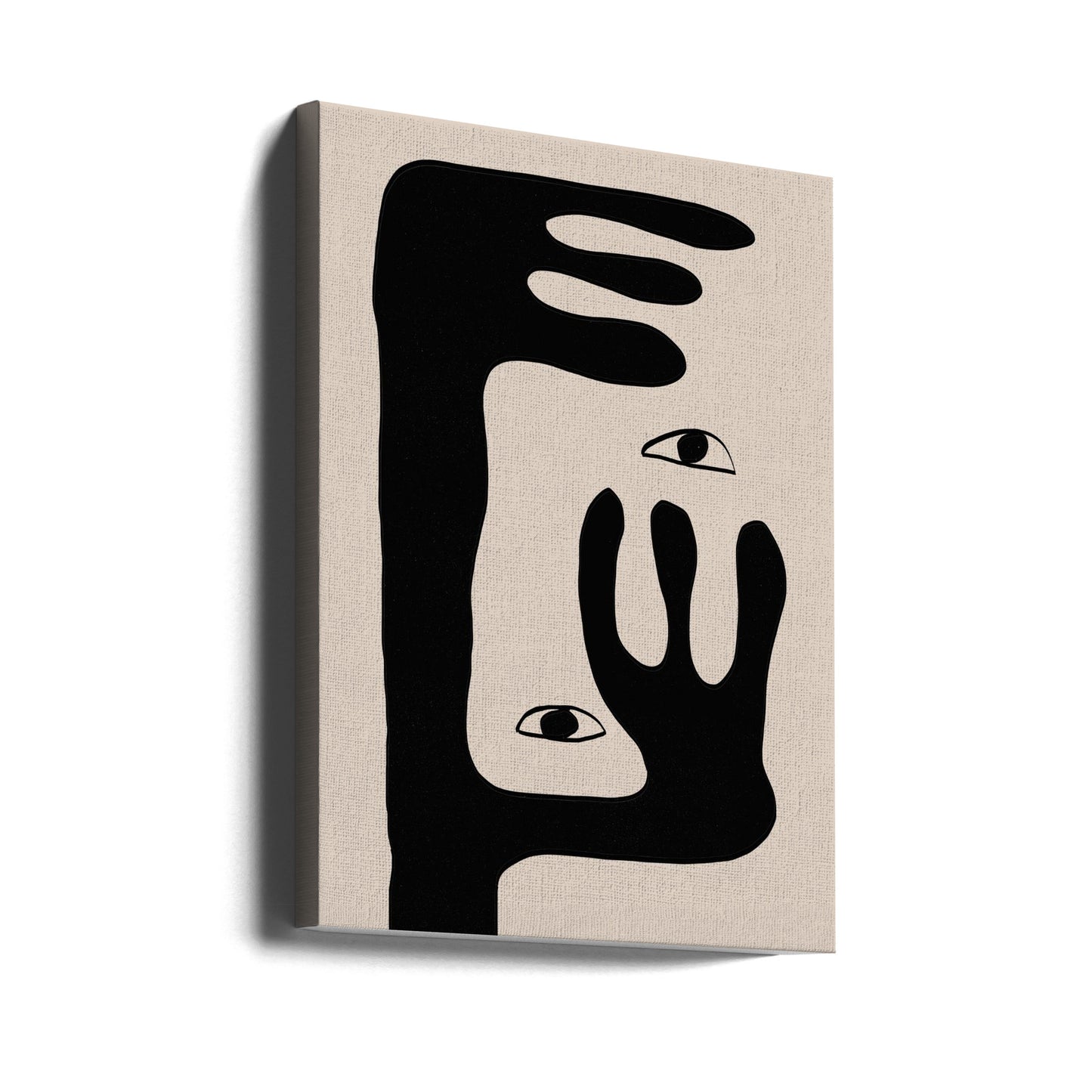 Abstrakt ansikte nr 2. | Canvas