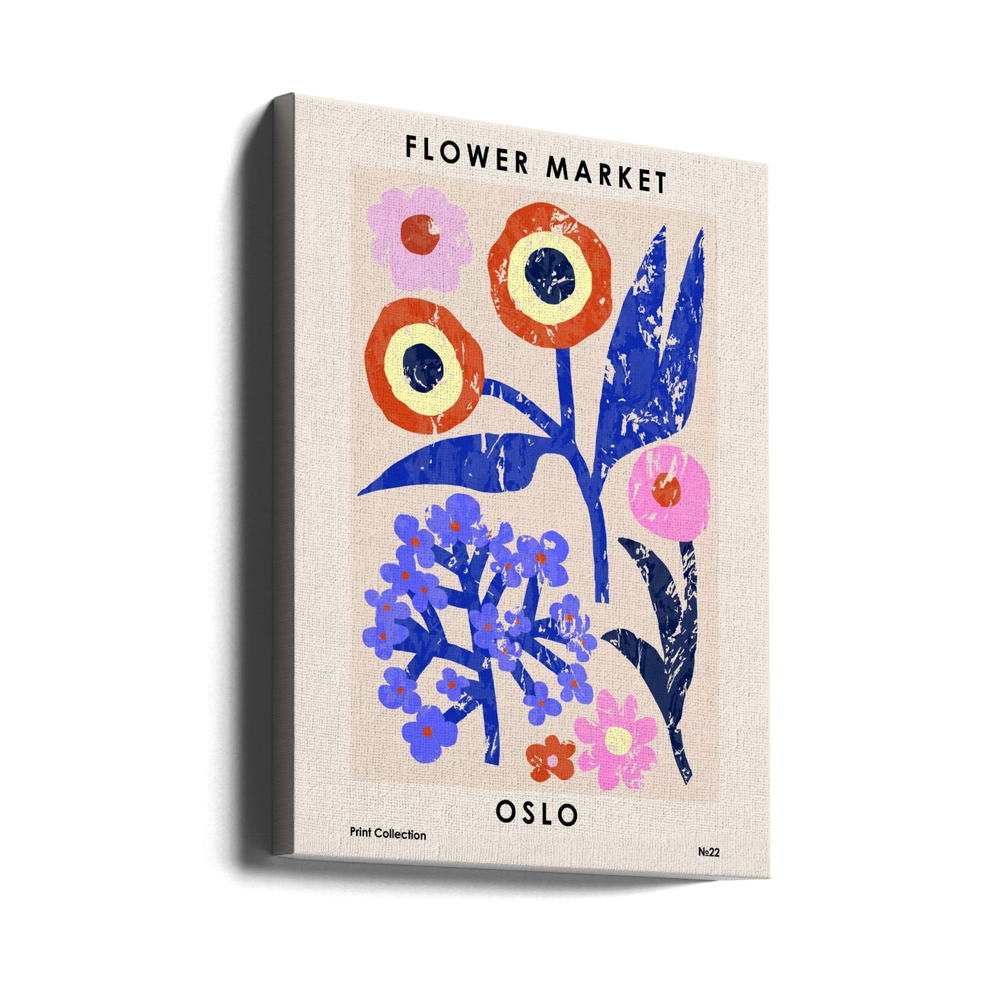 Flower Market. Oslo | Canvas