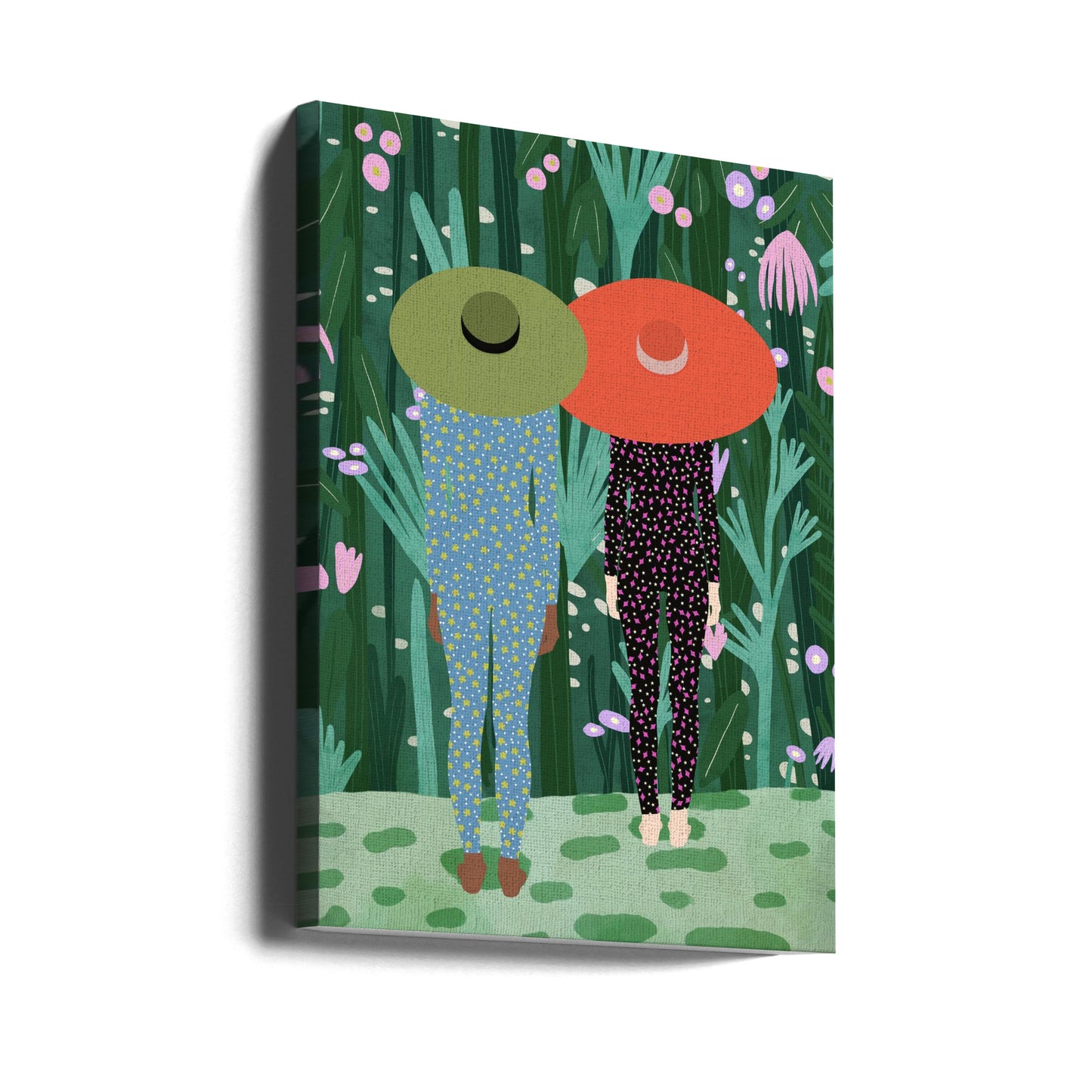 Dschungel-Pyjama | Leinwand-Bilder