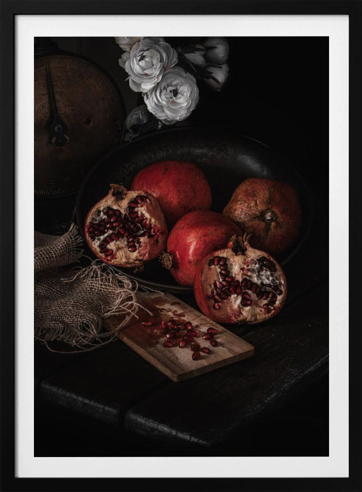 .. Granatäpfel ... | Poster - Kunstdruck
