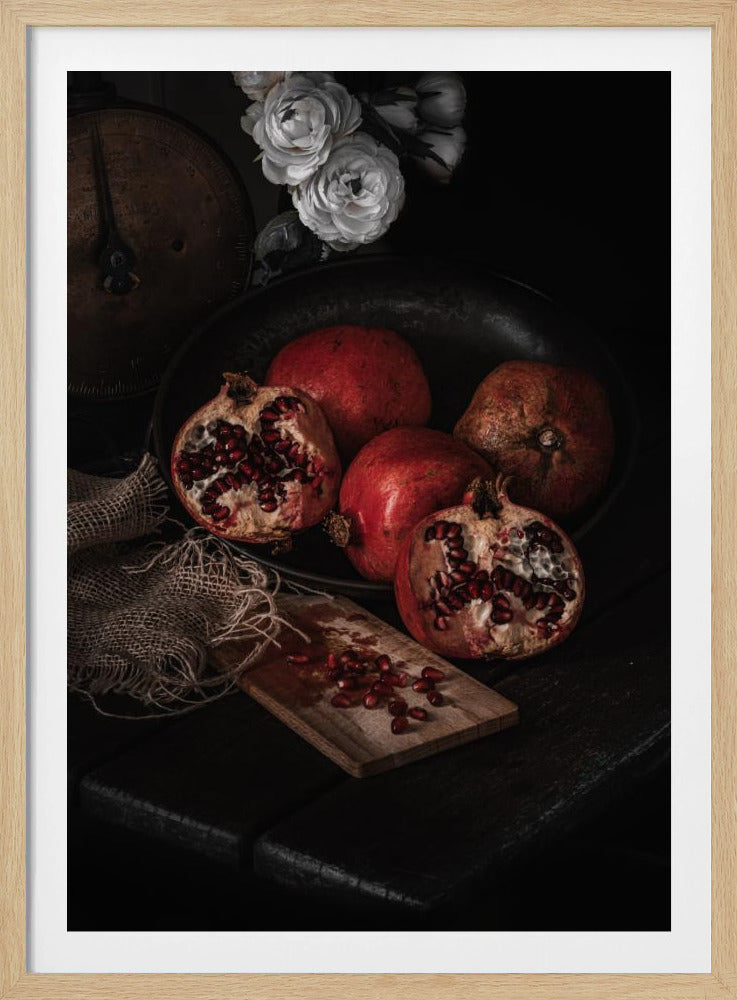 .. Granatäpfel ... | Poster - Kunstdruck