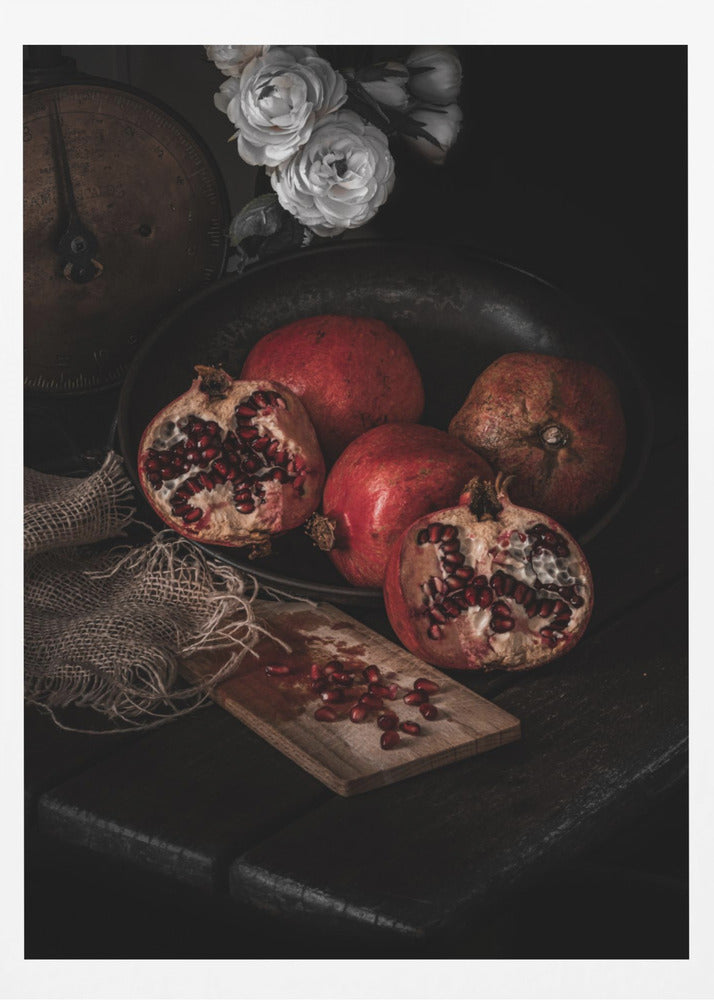 .. Granatäpfel ... | Poster - Kunstdruck