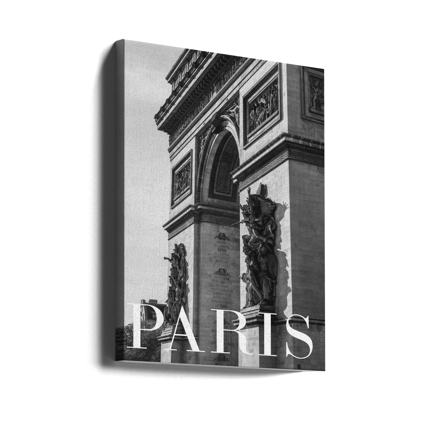 Paris Text 6 | Canvas