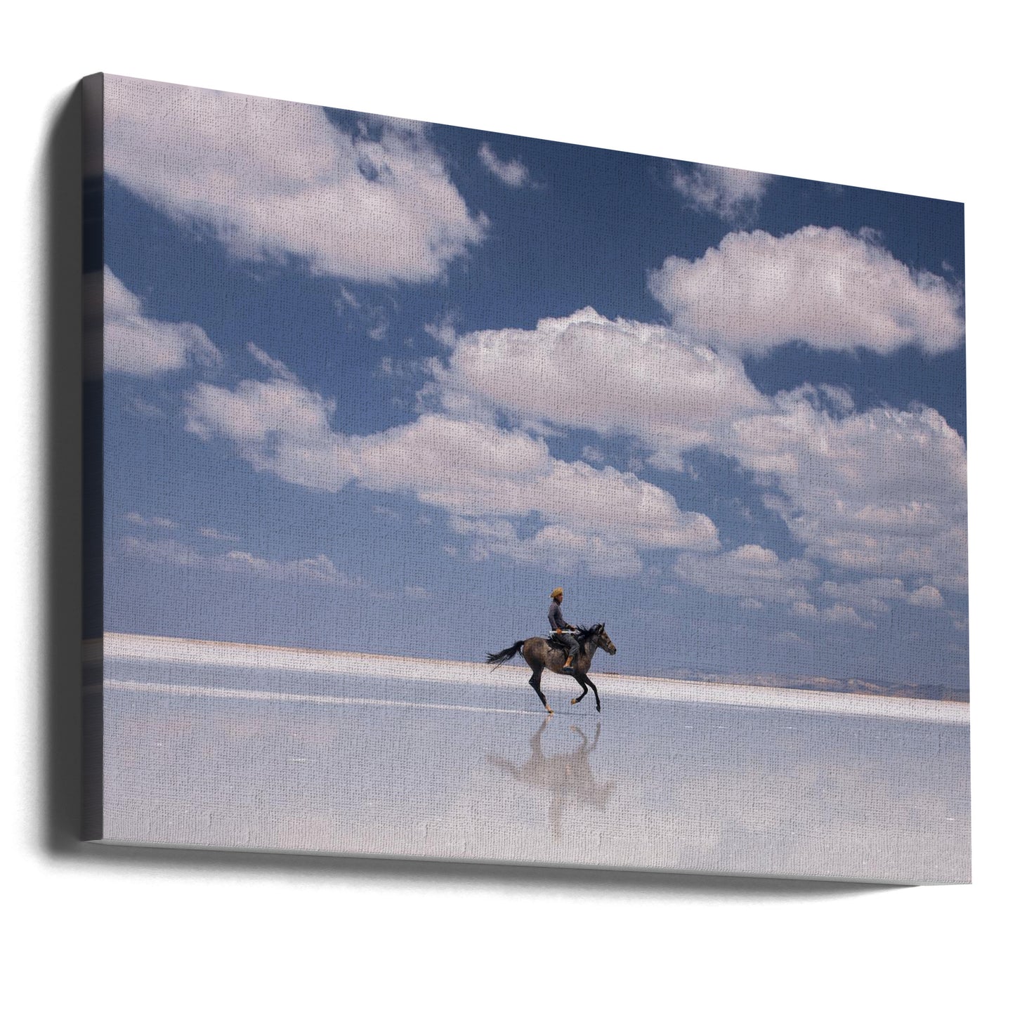 Salziger Reiter | Leinwand-Bilder