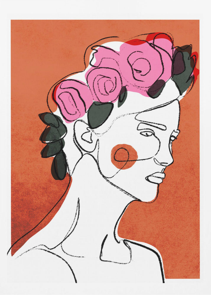 Florale Kontemplation | Poster