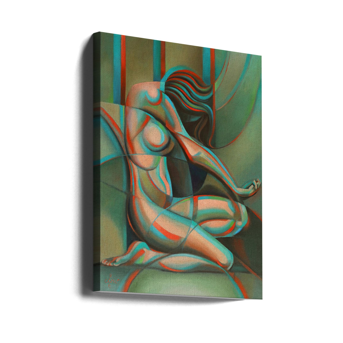 Anaglyfinen pyöreäpäisyys - 12-05-22 | Canvastaulut