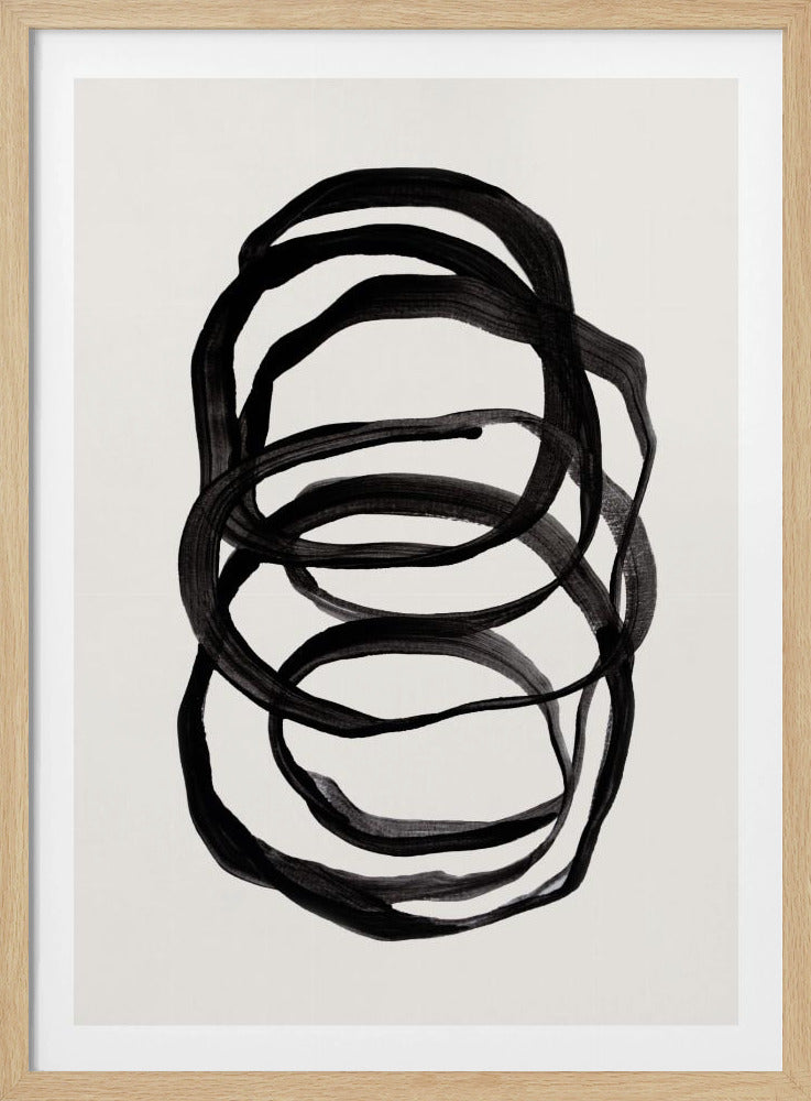 Abstrakte Linien II | Poster - Kunstdruck