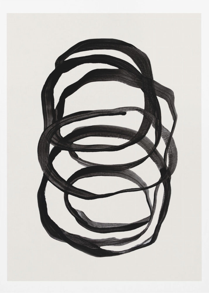 Abstrakte Linien II | Poster - Kunstdruck