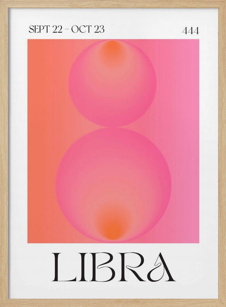 Das doppelte Leuchten der Waage | Poster