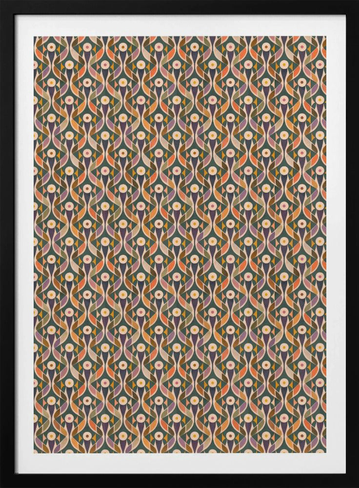 Geometrische Blüte | Poster