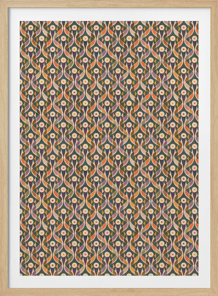 Geometrische Blüte | Poster