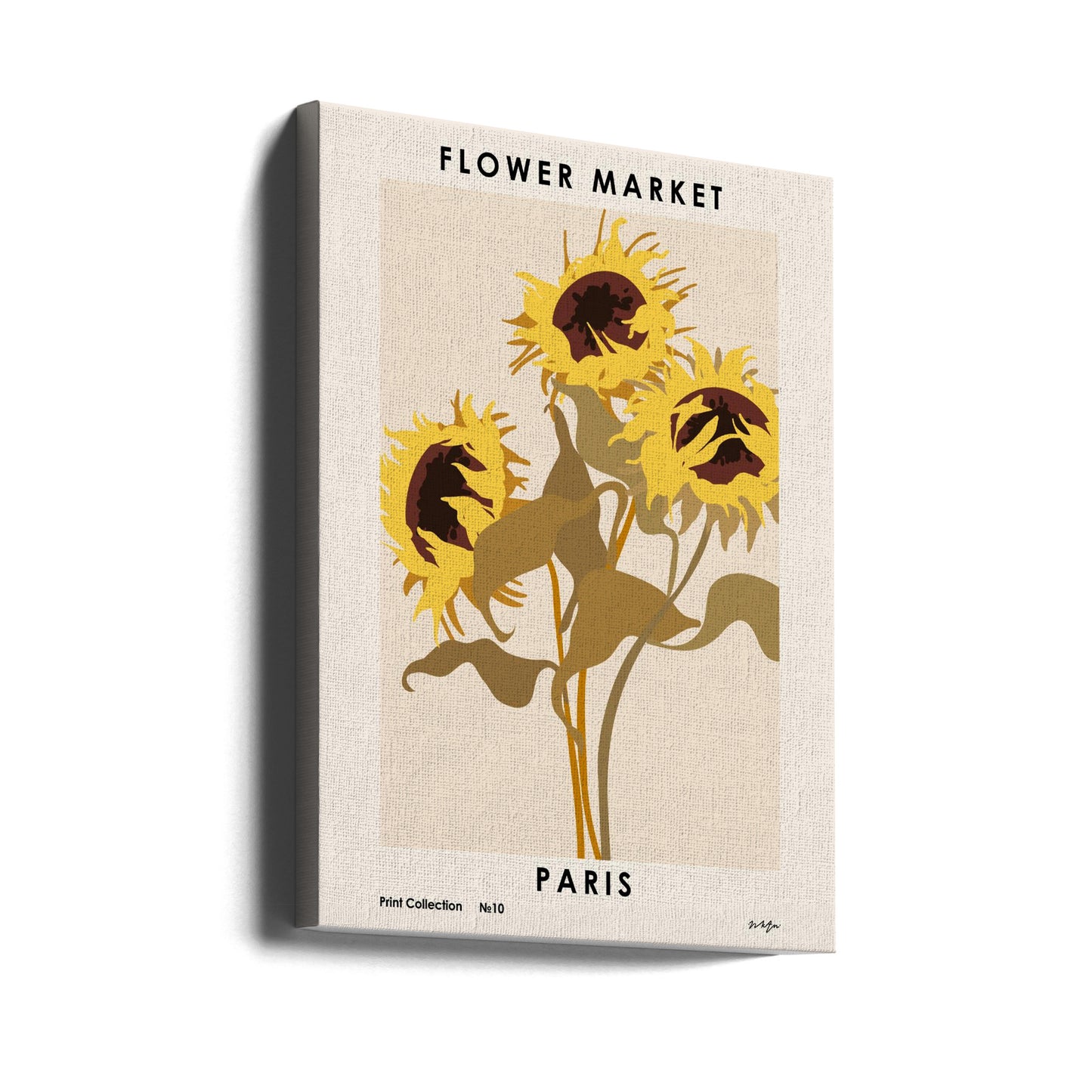 Blumenmarkt. Paris | Leinwand-Bilder