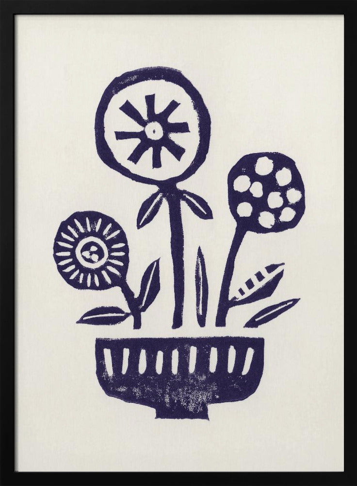 Einheimische Blumen | Poster - Kunstdruck