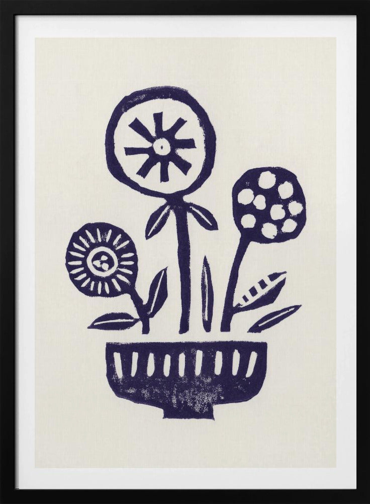 Einheimische Blumen | Poster - Kunstdruck