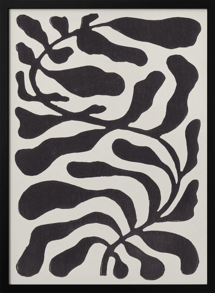 Pianta dalle cento foglie n. 21 / Stampa su linoleum | Poster - Stampe d’Arte