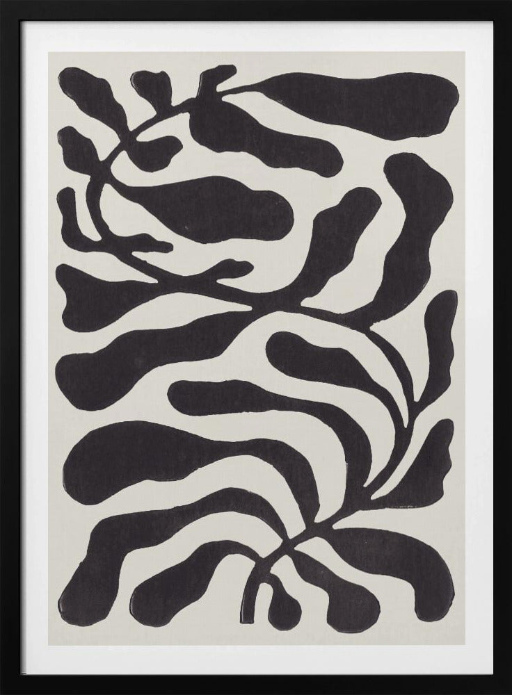 Pianta dalle cento foglie n. 21 / Stampa su linoleum | Poster - Stampe d’Arte