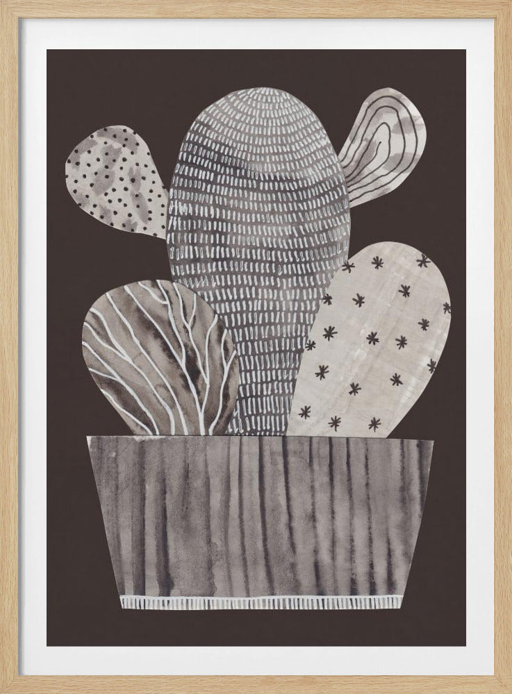 Kleiner Kaktus | Poster - Kunstdruck