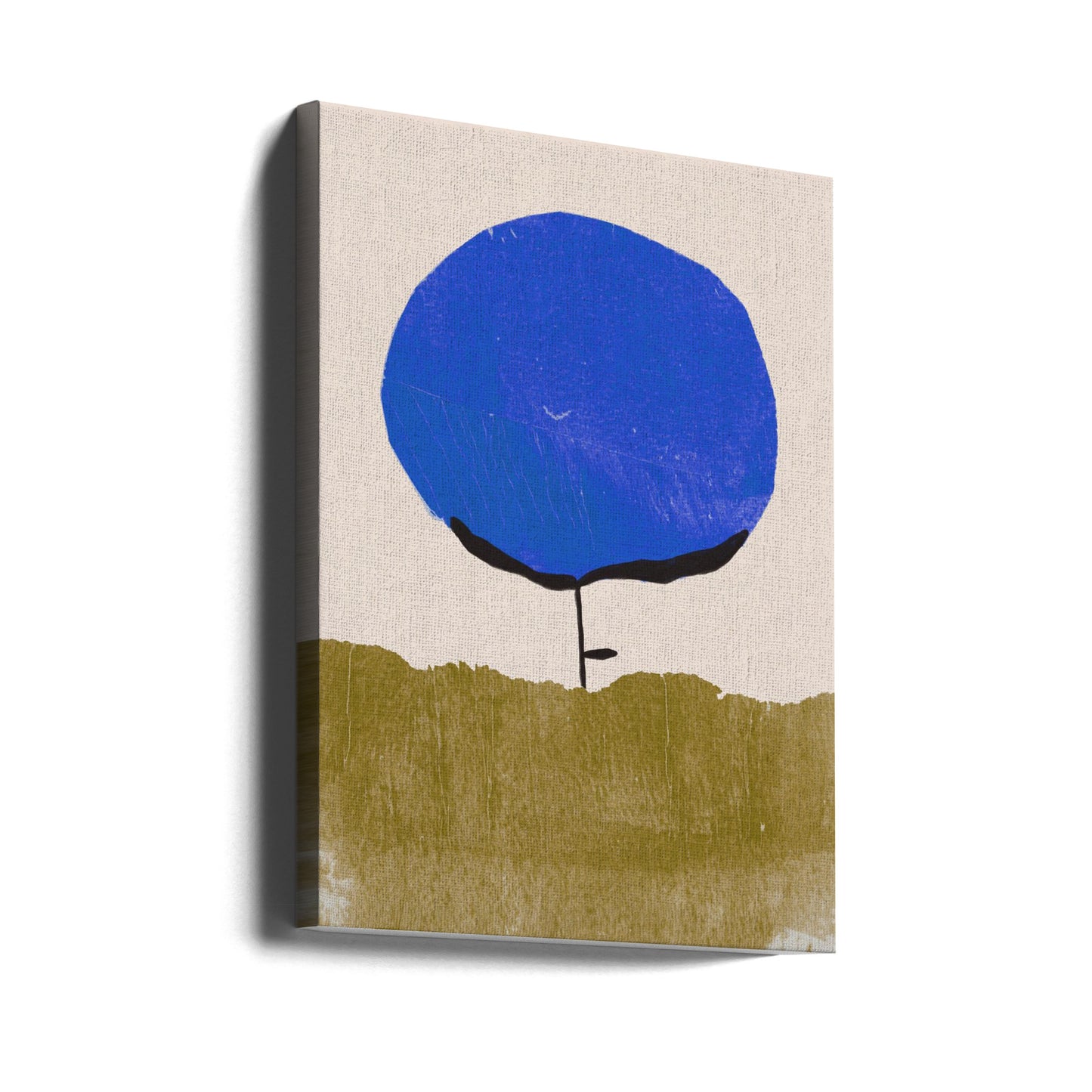 Blaue Blume | Leinwand-Bilder