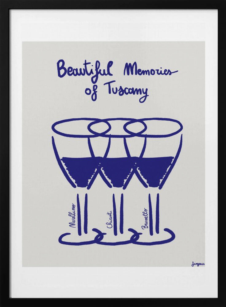 Il vino | Poster