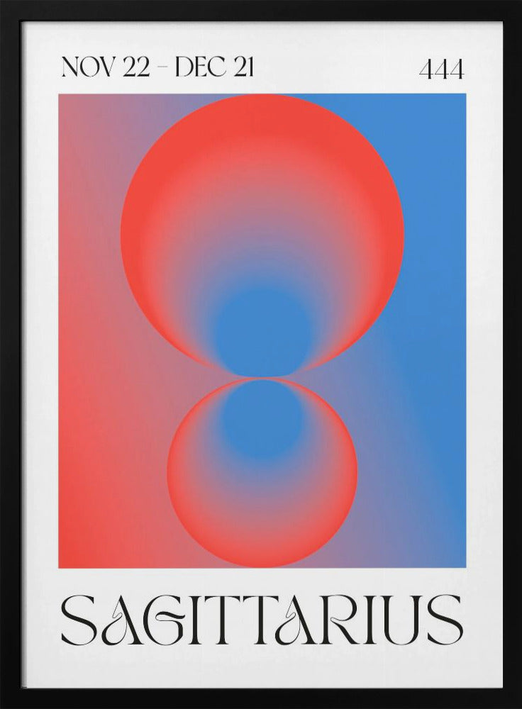 Modernes Schütze-Design | Poster