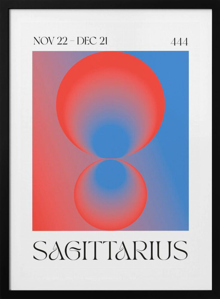 Modernes Schütze-Design | Poster