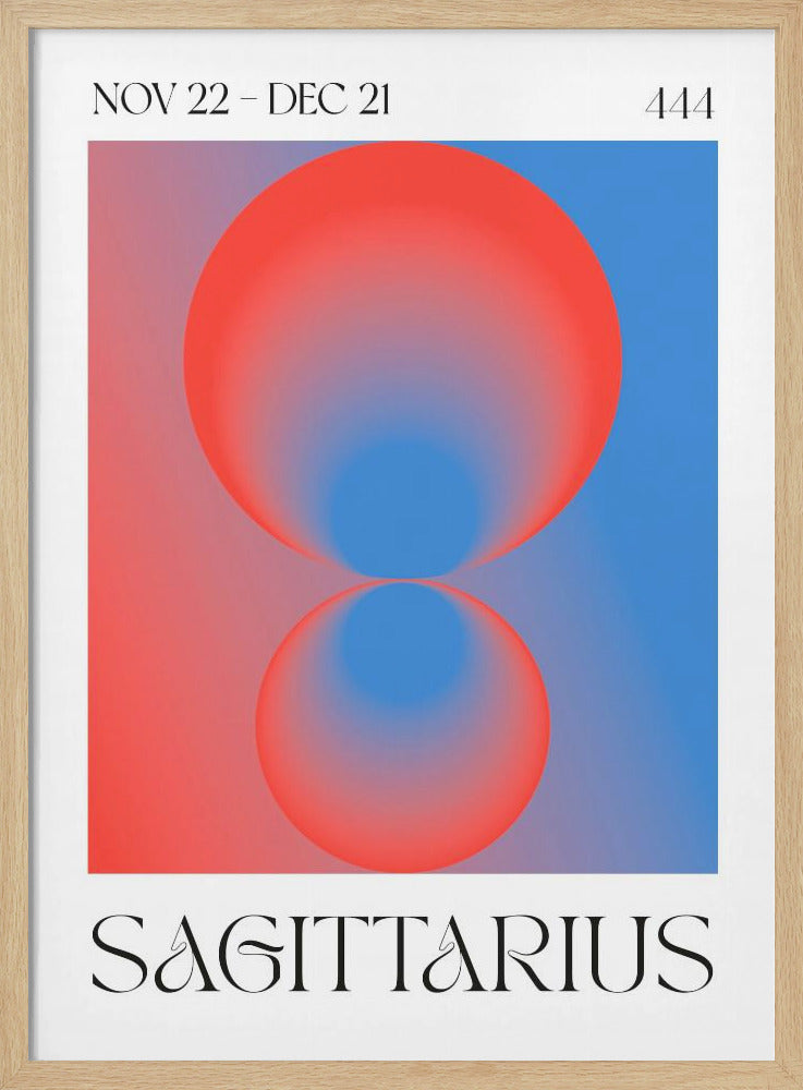 Modernes Schütze-Design | Poster