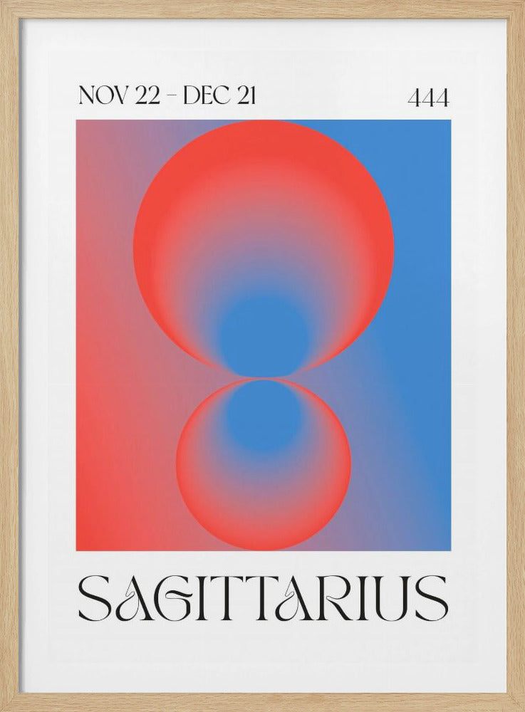 Modernes Schütze-Design | Poster