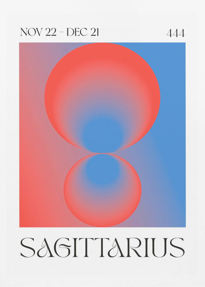 Modernes Schütze-Design | Poster