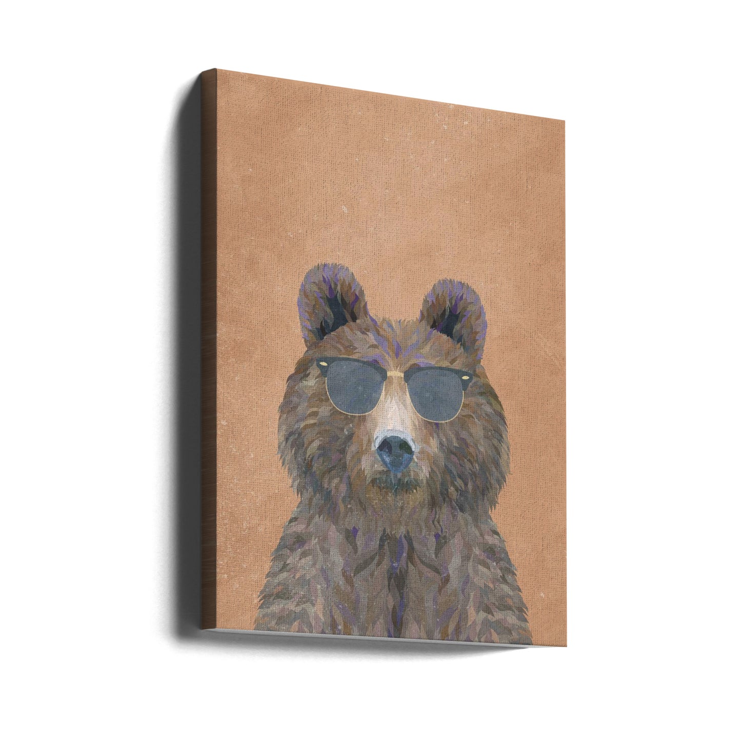 Cooles Bärenportrait | Leinwand-Bilder