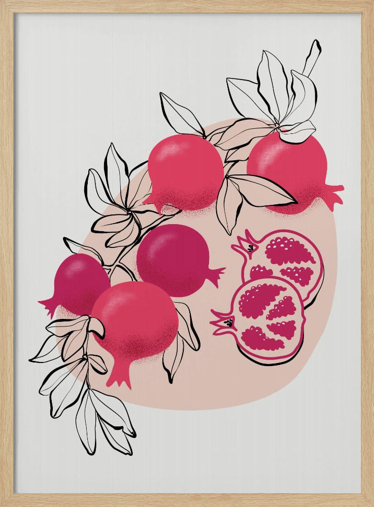 Fathia-granatäpplen | Poster