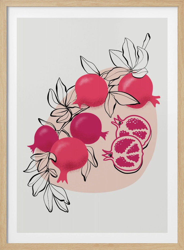 Fathia-granatäpplen | Poster
