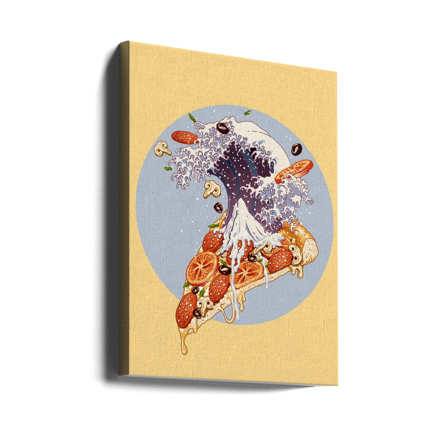 kanagawa pizza | Canvas