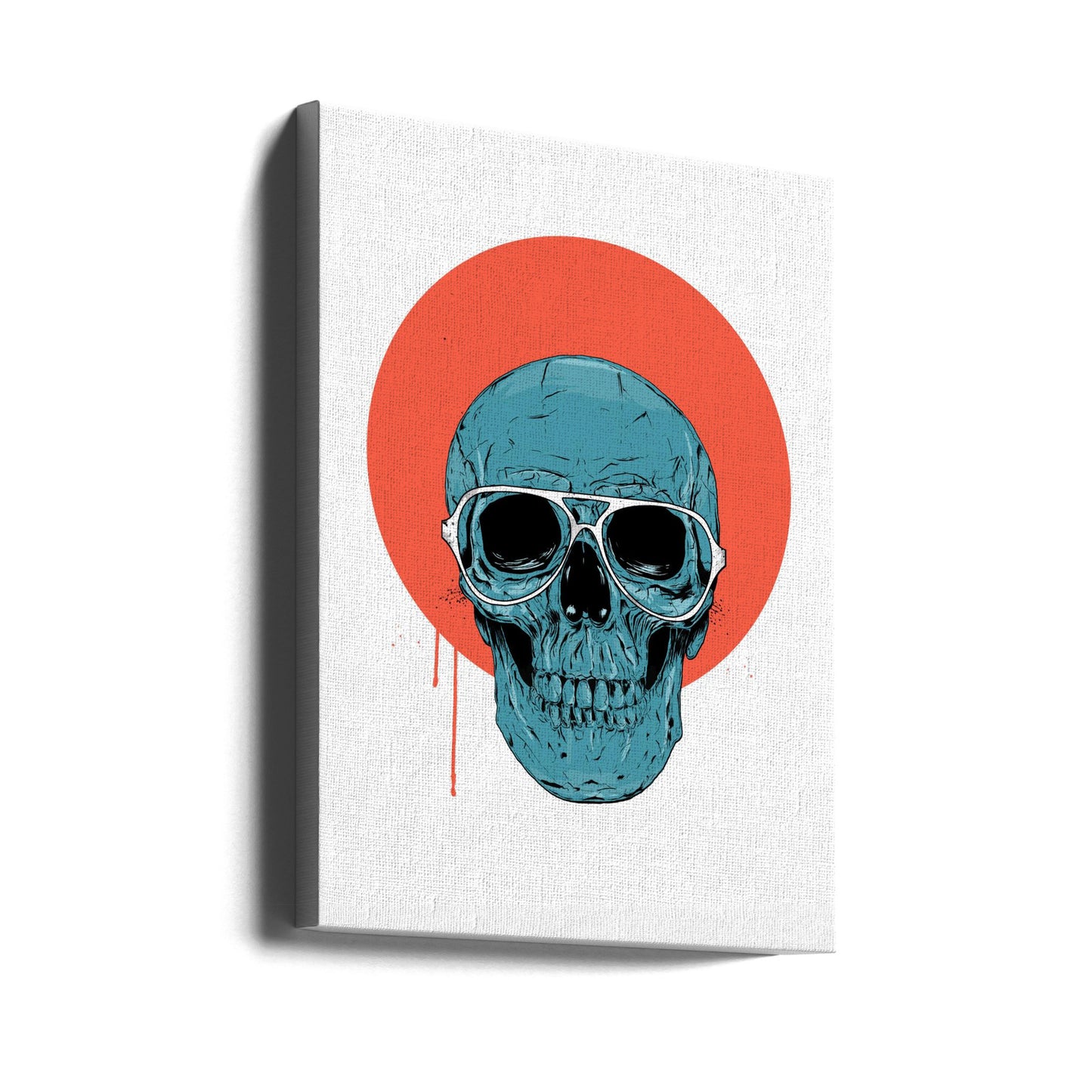 Blue Skull II | Canvas