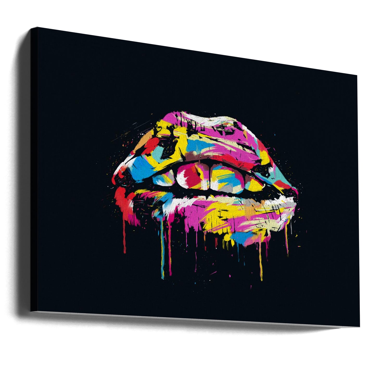 Colorful lips | Canvas