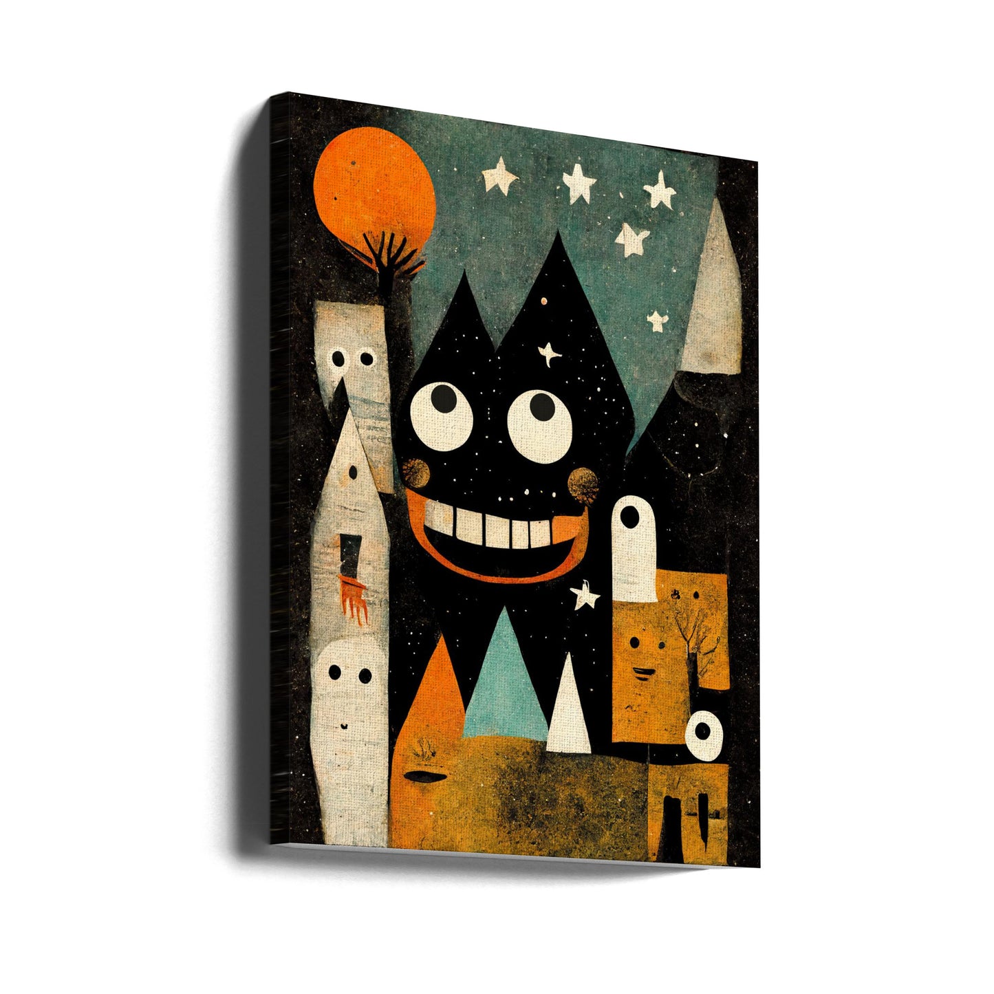 Monsterstad | Canvas