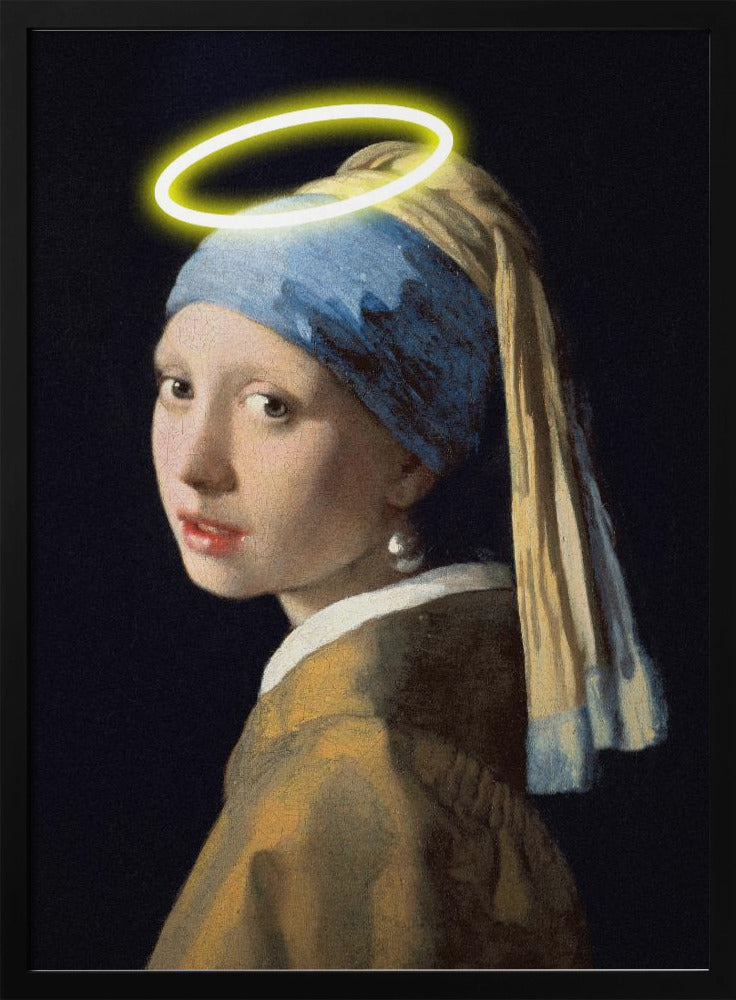 Chica con halo | Posters  - Impresiones de Arte