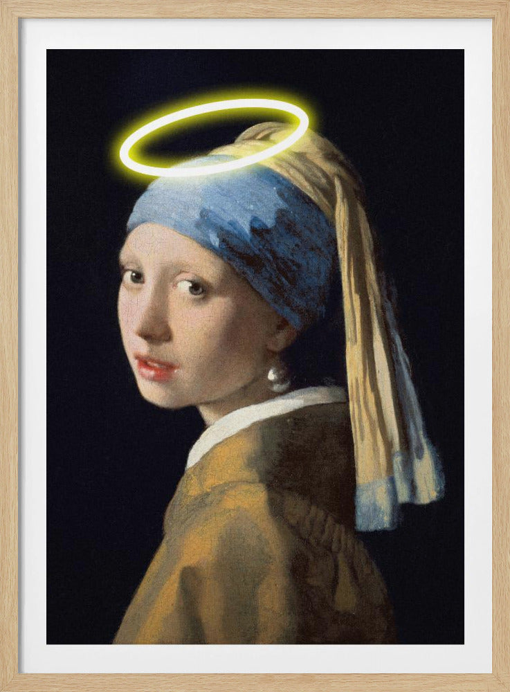 Chica con halo | Posters  - Impresiones de Arte