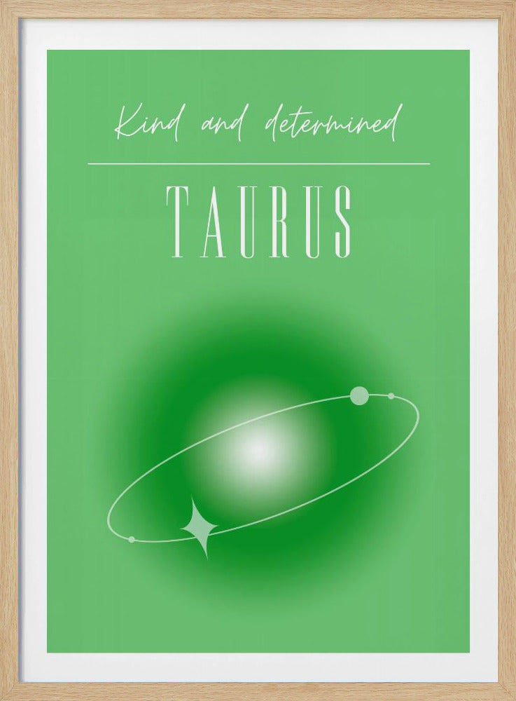 Stier Sternzeichen Druck Kunst | Poster